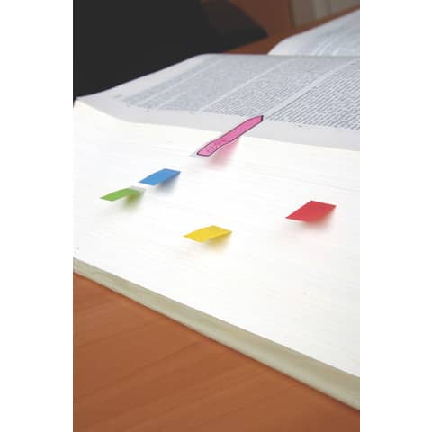Segnapagina removibili Post-it® Index Mini con dispenser brillanti assortiti 5 confezioni da 20 - 683-5CBEU